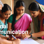 a group of social workers conducting external communication