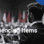 Using Influencing Items to Shape Public Perception